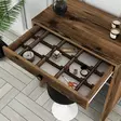 Sminkbord Hanah Home Lizbon Valnöt Spånskiva 70x40x84,7 cm - Toalettbord - 8684282088547 - 5