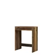 Sminkbord Hanah Home Lizbon Valnöt Spånskiva 70x40x84,7 cm - Toalettbord - 8684282088547 - 6