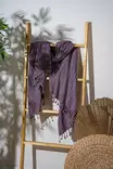 Fouta Mijölnir Mörk Lila 60% Bomull 40% Polyester 90x175 cm - Handdukar - 8684283208227 - 3