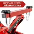 Hallitunkki Pro Low 2500 kg tunkkiin voidaan kiinnittää nostopalkki - Domkrafter och pallbockar - 6438168105987 - 5