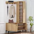 Hallmöbel Hanah Home Lex Ek Spånskiva 110x175x40 cm - Hallskåp - 8682870656017 - 3