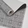 Badrumsmatta Set Mijölnir Grå 100% Polyester Halkfri Antibakteriell 50x60 cm & 60x100 cm - Badrumsmattor och våtrumsmattor - 8683342421317 - 4