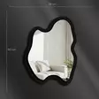 Dekorativ Spegel Wallity Silver Plexiglas EVA 38x50 cm - Speglar - 8684283980857 - 3