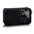Bärbar DAB+ FM-radio med Bluetooth® 2,4" TFT-display Svart - Radioapparater - 8711902077527 - 26