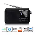 Bärbar DAB+ FM-radio med Bluetooth® 2,4" TFT-display Svart - Radioapparater - 8711902077527 - 1