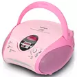 Bärbar FM-radio med CD Pink - Radioapparater - 8711902022107 - 41