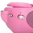 Bärbar FM-radio med CD Pink - Radioapparater - 8711902022107 - 46