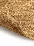 Matta Conceptum 00023A Camel Jute 120x120 cm - Runda mattor - 8683342471497 - 4