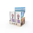 Handfläkt | 90 mm | 6 hastighetsinställning | Rosa - Nedis produkter - 5412810476787 - 1