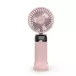 Handfläkt | 90 mm | 6 hastighetsinställning | Rosa - Nedis produkter - 5412810476787 - 10