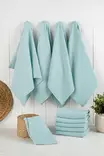 Kökshandduk Set Hermia Eloise Mint Bomull/Polyester 10 Delar - Kökstextilier - 8684283207497 - 1