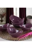 Skål Set Hermia Lila Keramik 6 Delar - Serveringsfat - 8682870815087 - 2