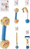 Hundrep leksak 4 olika - Hundens leksaker - 8720573199667 - 1