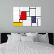 Glastavla Wallity Flerfärgad Glas 70x100 cm - Tavlor och ramar - 8683742114147 - 4