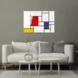 Glastavla Wallity Flerfärgad Glas 70x100 cm - Tavlor och ramar - 8683742114147 - 5