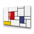 Glastavla Wallity Flerfärgad Glas 70x100 cm - Tavlor och ramar - 8683742114147 - 7