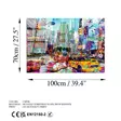 Glastavla Wallity Flerfärgad Glas 70x100 cm - Tavlor och ramar - 8684282137887 - 7