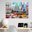 Glastavla Wallity Flerfärgad Glas 70x100 cm - Tavlor och ramar - 8684282137887 - 2