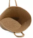 Dekorativ Väska Aberto Design 9060118 Natur Bomull 30 cm - Förvaringslådor och korgar - 8683743770397 - 5