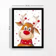 Inramad MDF-tavla Wallxpert Flerfärgad MDF 24x29 cm - Tavlor och ramar - 8683743393947 - 3