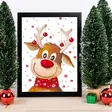 Inramad MDF-tavla Wallxpert Flerfärgad MDF 24x29 cm - Tavlor och ramar - 8683743393947 - 2