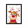 Inramad MDF-tavla Wallxpert Flerfärgad MDF 24x29 cm - Tavlor och ramar - 8683743393947 - 1