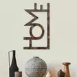Väggdekor Metall Wallity Rusty Home Antiquation Metall 50x28 cm - Dekorationer, prydnadsföremål - 8684282644767 - 2