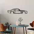 Väggdekor Metall Wallity Chevrolet Camaro Silhouette Svart Metall 70x18 cm - Dekorationer, prydnadsföremål - 8683743841837 - 2