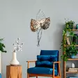 Väggdekor Metall Wallity Brun Svart Metall 45x85 cm - Dekorationer, prydnadsföremål - 8683743763887 - 4