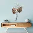 Väggdekor Metall Wallity Brun Svart Metall 45x85 cm - Dekorationer, prydnadsföremål - 8683743763887 - 2