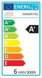 Dekorativ Led Väggbelysning Wallity L'amour Röd Plast 41x18 cm - Ljussmycken och ljusfigurer - 8682870655447 - 9