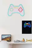 Väggdekor Plast Wallxpert Play Station Gaming Controller Blå Flerfärgad 40x29 cm - Tavlor och ramar - 8683743833597 - 5