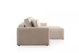 Hörnbäddsoffa Atelier del Sofa P?rlo Ecru Polyester 260x170x78 cm - Soffor - 8684282469797 - 8