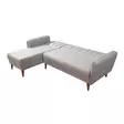 Hörnbäddsoffa Atelier del Sofa Aqua Cream Linne 225x150x85 cm - Soffor - 8681875324037 - 7