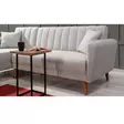 Hörnbäddsoffa Atelier del Sofa Aqua Cream Linne 225x150x85 cm - Soffor - 8681875324037 - 4