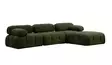 Hörnsoffa Atelier del Sofa Bubble Green Grön Polyester 288x190x75 cm - Soffor - 8683342961837 - 9