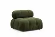 Hörnsoffa Atelier del Sofa Bubble Green Grön Polyester 288x190x75 cm - Soffor - 8683342961837 - 4