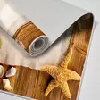 Badrumsmatta Set Mijölnir Flerfärgad 100% Polyester Halkfri Antibakteriell 50x60 cm & 60x100 cm - Badrumsmattor och våtrumsmattor - 8683342420167 - 4
