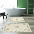 Badrumsmatta Set Mijölnir Flerfärgad 100% Polyester Halkfri Antibakteriell 50x60 cm & 60x100 cm - Badrumsmattor och våtrumsmattor - 8683342420877 - 2