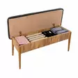 Matbord Hanah Home Vina 1053 Antracit Furu Spånskiva 130x77x80 cm - Matbord - 8681875790917 - 9