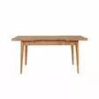 Matbord Hanah Home Vina 0701 Antracit Furu Spånskiva 129x75x80 cm - Matbord - 8683742500087 - 6
