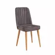 Matbord Hanah Home Vina 0701 Antracit Furu Spånskiva 129x75x80 cm - Matbord - 8683742500087 - 11