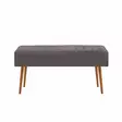 Matbord Hanah Home Vina 0701 Antracit Furu Spånskiva 129x75x80 cm - Matbord - 8683742500087 - 9