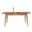 Matbord Hanah Home Vina 0701 Antracit Furu Spånskiva 129x75x80 cm - Matbord - 8683742500087 - 7