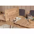 Matbord Hanah Home Vina 0701 Antracit Furu Spånskiva 129x75x80 cm - Matbord - 8683742500087 - 4