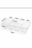 Förvaringslåda Hermia Transparent Plast 38x24 cm - Matlådor och matförvaringsbehållare - 8684283679157 - 9