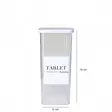 Förvaringslåda Aberto Design HMY6381 Transparent Plast 10x10x19 cm - Förvaringslådor och korgar - 8684282137207 - 3