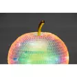 Lasiomena LED-valoilla 17 cm peilimosaiikki Finnlumor - Kimmeltävä lasinen koristeomena ajastimella (paristokäyttöinen) - Ljussmycken och ljusfigurer - 6410416517537 - 7
