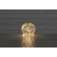 LED-omena 15 cm kirkas Finnlumor - Koristeellinen lasiomena 20 lämpimällä LED-valolla ja ajastimella - Ljussmycken och ljusfigurer - 6410416482767 - 8