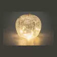 LED-omena 15 cm kirkas Finnlumor - Koristeellinen lasiomena 20 lämpimällä LED-valolla ja ajastimella - Ljussmycken och ljusfigurer - 6410416482767 - 7